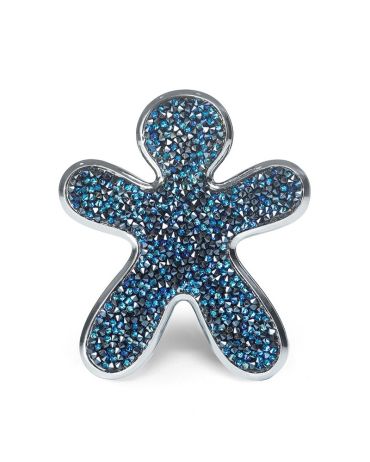 Niki Crystal Blue - Silver Chrome | Nuit des Etoiles