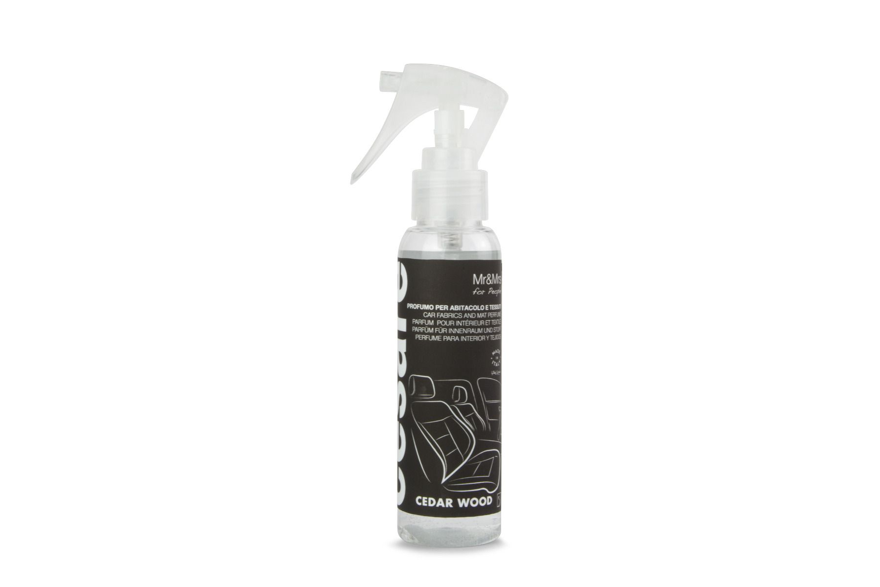 Cesare Spray 100ml Black - Cedar Wood